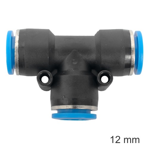 PU HOSE FITTING TEE 12MM