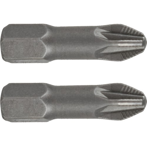 POZI.3 X 25MM INS.BIT 2/CARD POZI.3 X 25MM INS.BIT 2/CARD