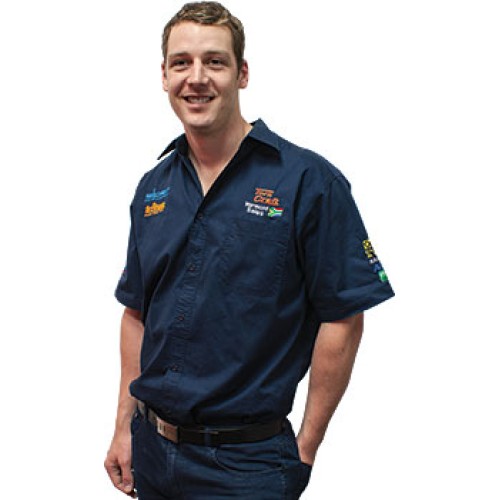 VERMONT MENS COTTON SHIRT NAVY BLUE 2XL