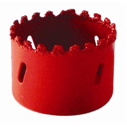 HOLE SAW CARBIDE GRIT 51MM - RED