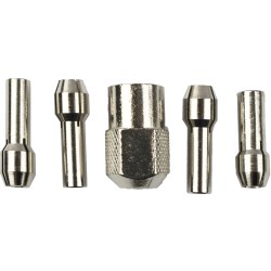 MINI QUICK CHANGE COLLET KIT 0.8/1.6/2.4/3.2MM MINI QUICK CHANGE COLLET KIT 0.8/1.6/2.4/3.2MM