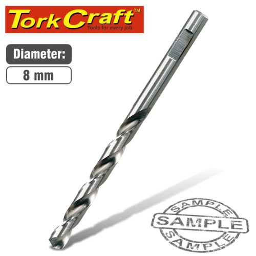 DRILL BIT HSS W/WELDON SHANK 8MM