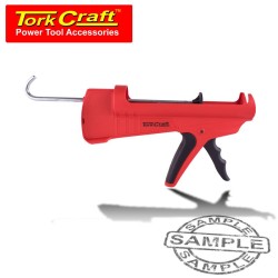 SILICONE CAULK GUN SINGLE HAND FUNC HD COMPOSIT CART 310ML 1300N