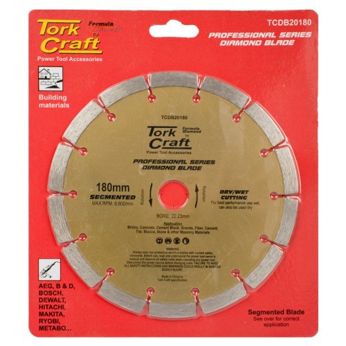 DIAMOND BLADE 180MM SEGMENTED PROFESIONAL DIAMOND BLADE 180MM SEGMENTED PROFESIONAL