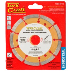 DIAMOND BLADE MULTI PURP. 115MM HARD & SOFT MAT.