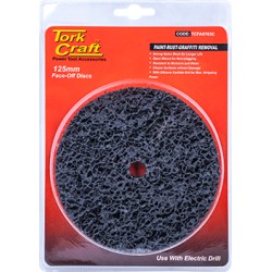 FACE OFF DISC 125MM CARDED FOR DRILL