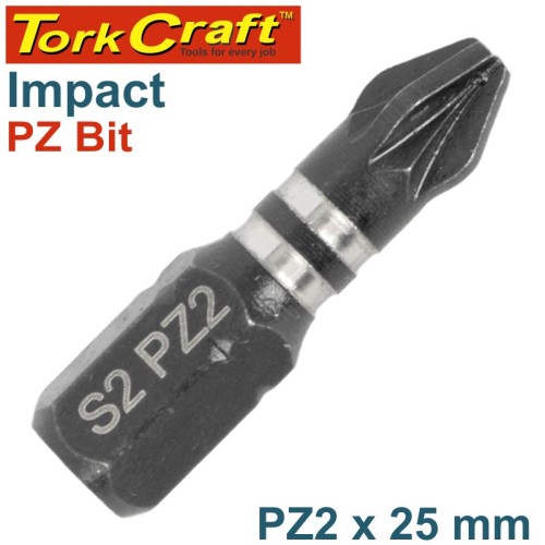 IMPACT POZI.2 X 25MM INSERT BIT BULK PZ2 IMPACT POZI.2 X 25MM INSERT BIT BULK PZ2
