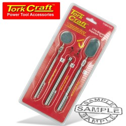 MAGNETIC INSPECTION TOOL SET 3PC  2 X INSP. MIRROR 1 X PICK UP