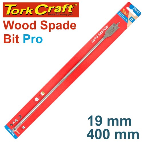 SPADE BIT PRO SERIES 19MM X 400MM