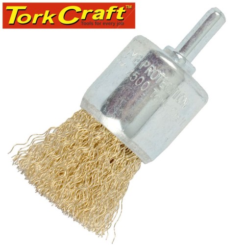 WIRE END BRUSH 30MM X 6MM SHAFT BLISTER WIRE END BRUSH 30MM X 6MM SHAFT BLISTER